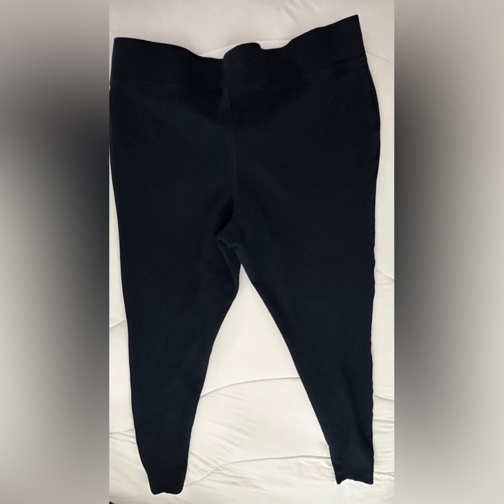 Express | Black Leggings with Silver Studs - Picture 3 of 5